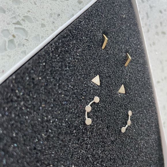 Minimalist Earrings (3 pairs) - Picture 1 of 2